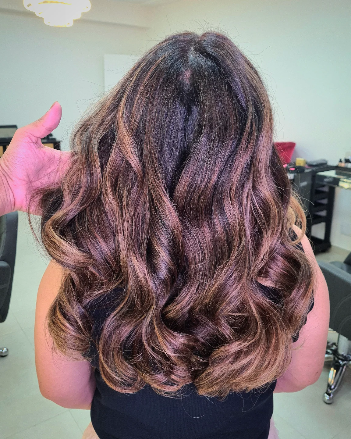 Mechas AirTouch em Curitiba com Welli Valente